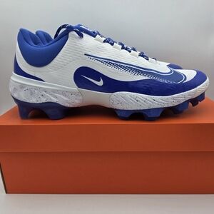 Nike Alpha Huarache Elite 4 Low MCS 'Hyper Royal' Baseball Cleats